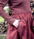 Robe Longue Boheme Charline manche longue couleur roux